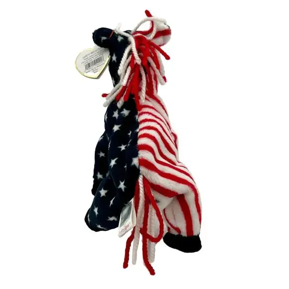 TY 2000 Beanie Baby Lefty American Horse - Picture 6 of 7